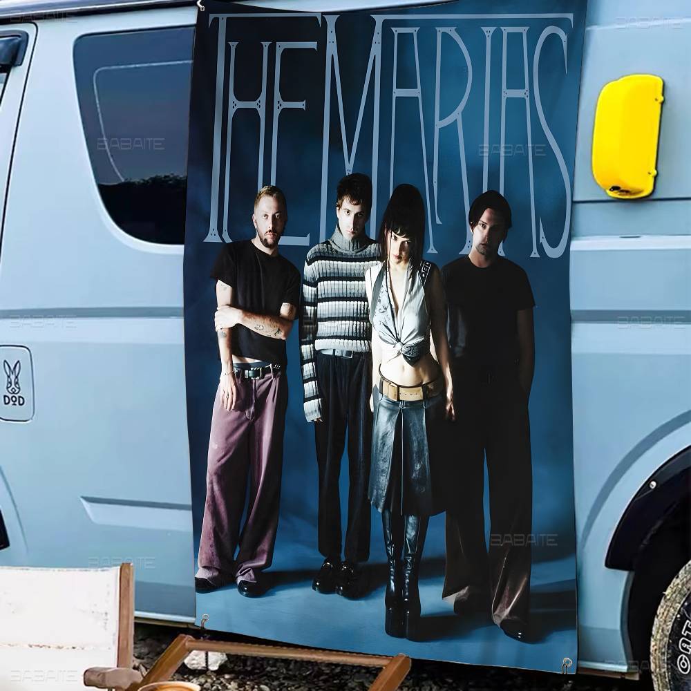 Commercial Printing Company - ธงปาร์ตี้ของบริษัท The Marias New The M-Marias