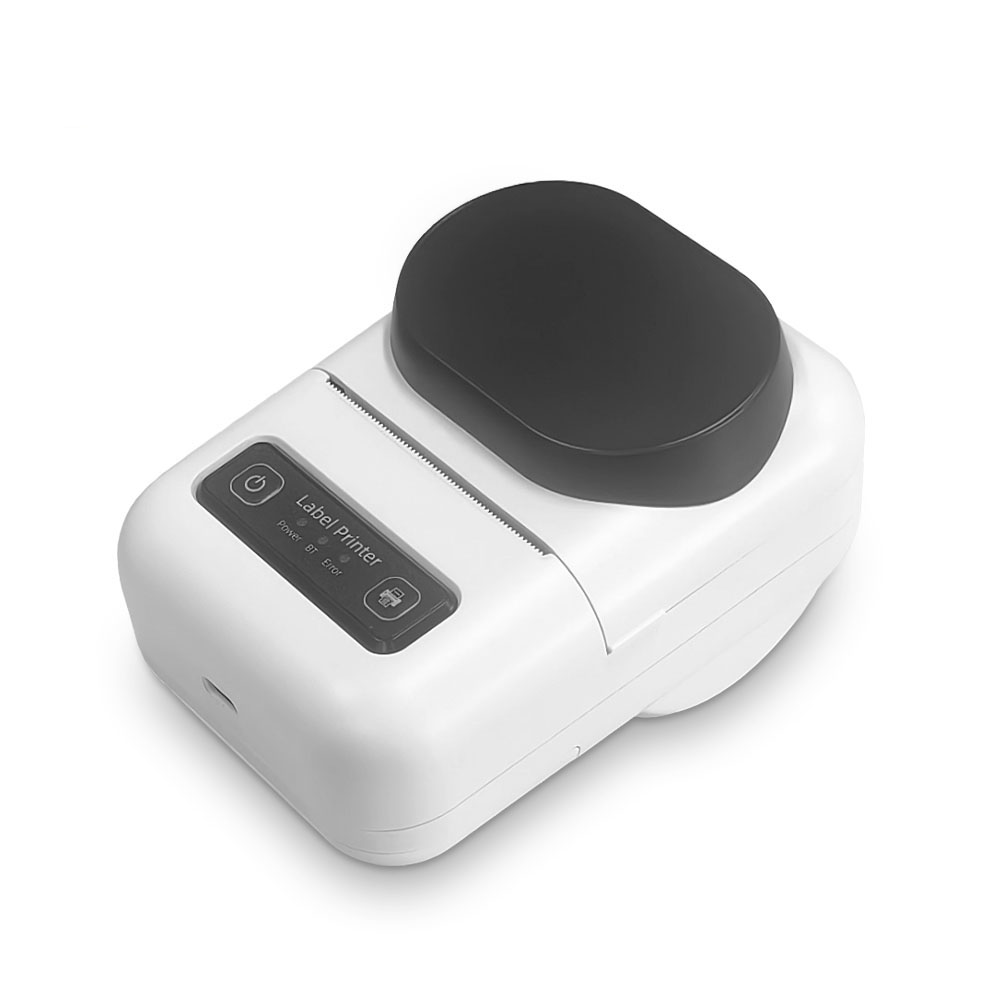 Barcode Printer - เครื่องพิมพ์ฉลากความร้อนไร้สายขนาดพกพา 58 มม. แบบมือถือ 2 นิ้ว