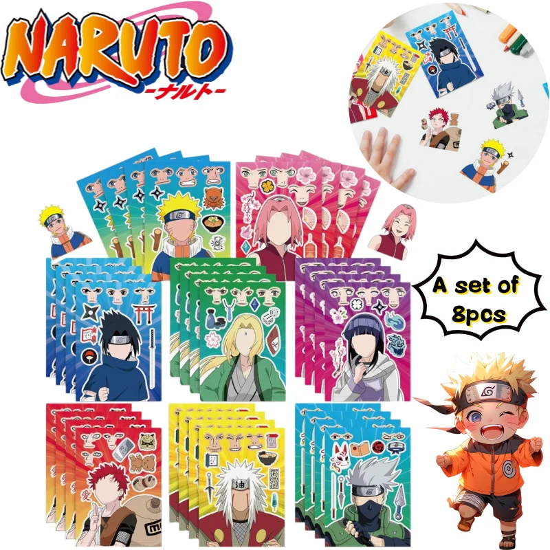 Printer Paper - สติกเกอร์นารูโตะ อุซึมากิ นารูโตะ ฮาตาเกะ คาคาชิ ภาพพิมพ์การ์ตูนอนิเมะคุณภาพสูง