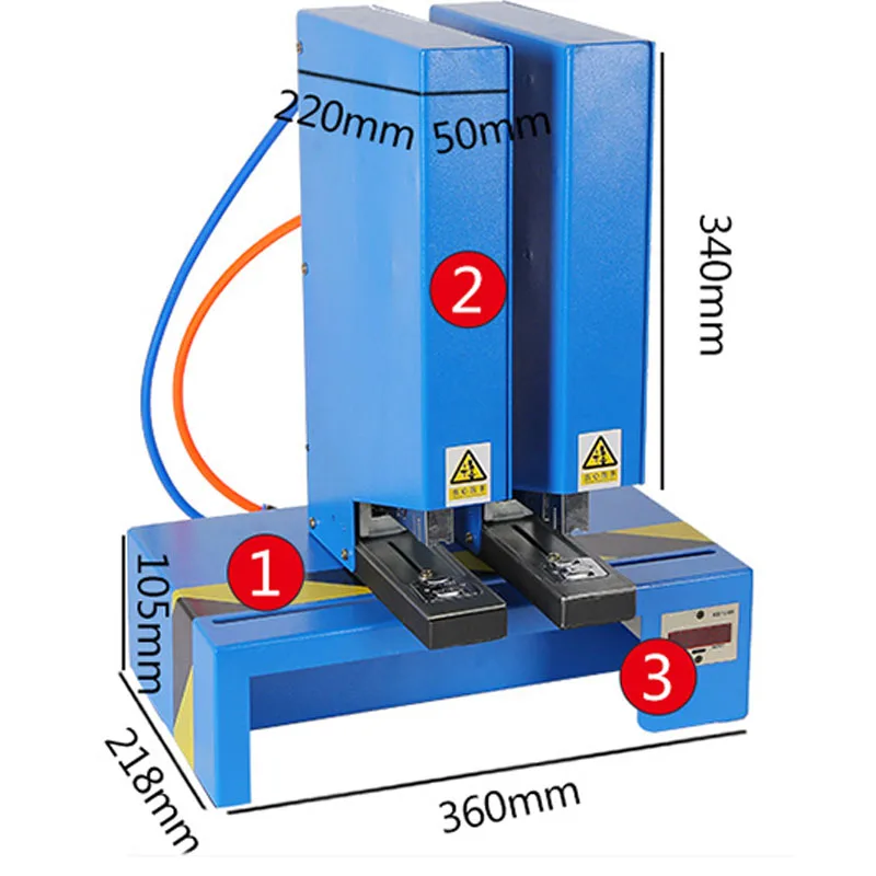 ใหม่นิวเมติกเครื่องเย็บกระดาษอ - Stapler Heavy Duty บทวิจารณ์และราคา