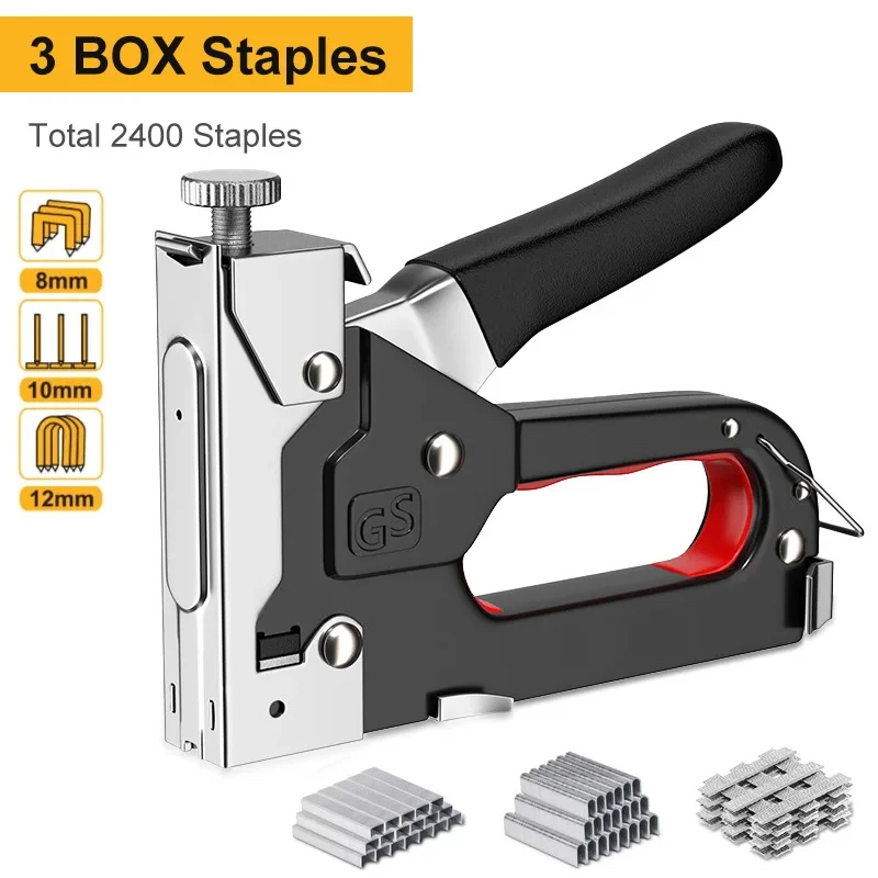 ปืนเย็บด้วยมือเฟอร์นิเจอร์ DIY - Stapler Heavy Duty บทวิจารณ์และราคา