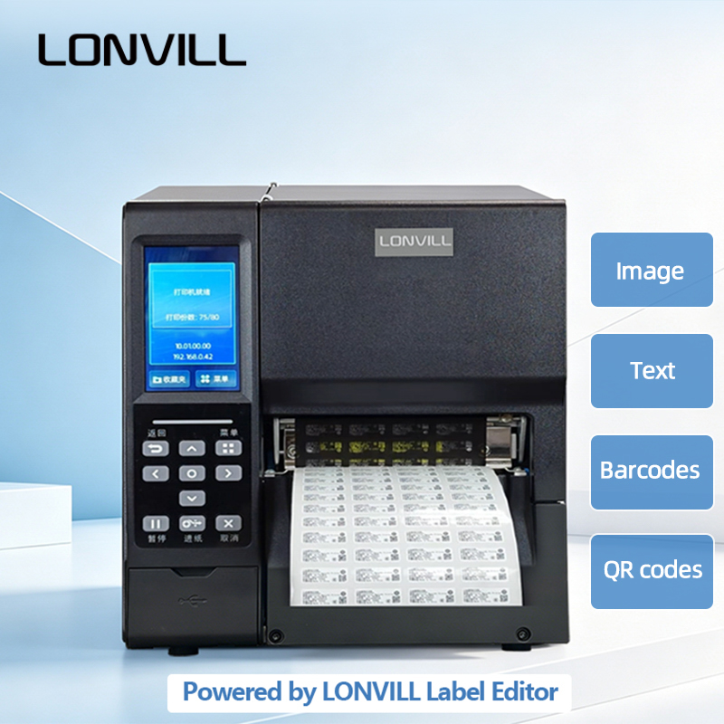 เครื่องพิมพ์ RFID อุตสาหกรรม L - Barcode Printer บทวิจารณ์และราคา