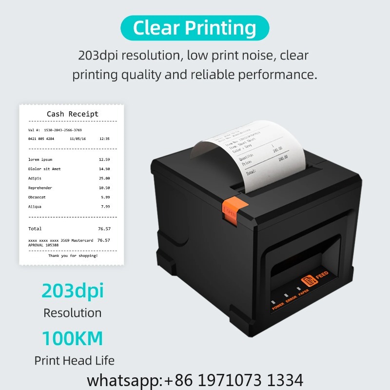 【POS-8360】เครื่องพิมพ์ใบเสร็จข - Receipt Printer บทวิจารณ์และราคา