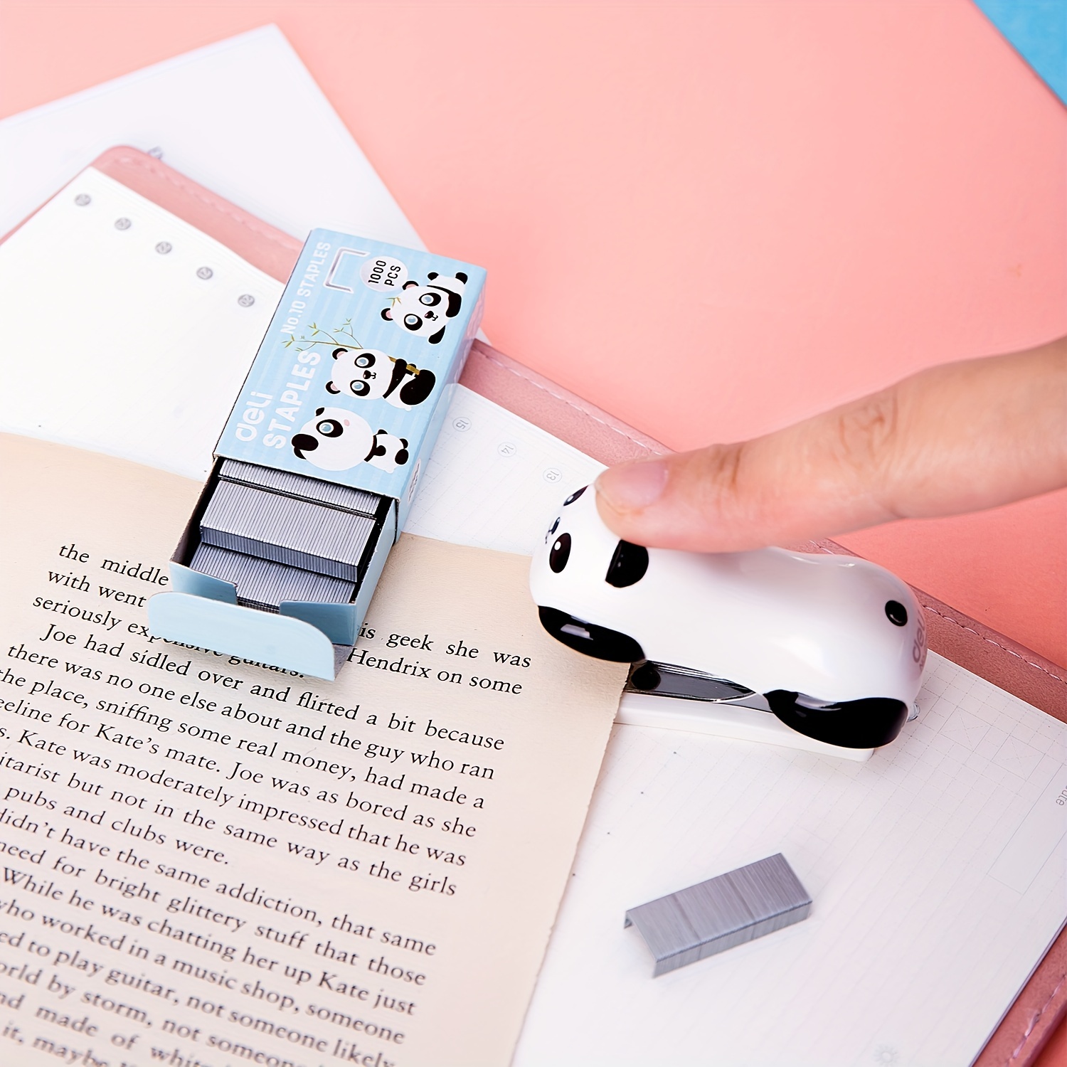 DELI การ์ตูน Mini Stapler ชุดเ - Stapler Heavy Duty บทวิจารณ์และราคา